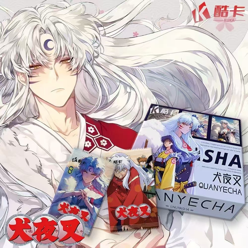 【直播鏈接】酷卡犬夜叉 犬夜叉卡片 二創 盲盒收藏卡牌(默認代拆)