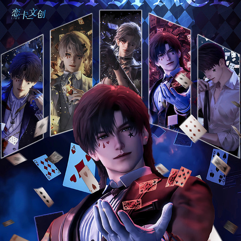 【直播鏈接】戀卡文創戀與深空 捕獲男神 國卡二創 盲盒卡牌（默認代拆）