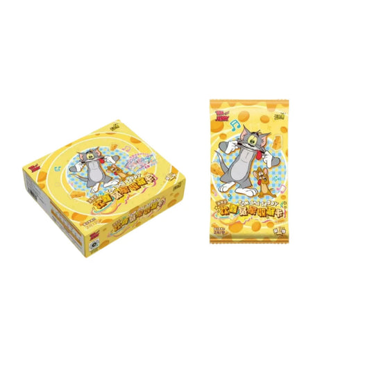 【僅限直郵】卡遊 貓和老鼠卡片TOM and JERRY歡喜冤家追趣包第一彈 正版授權 盲盒卡牌