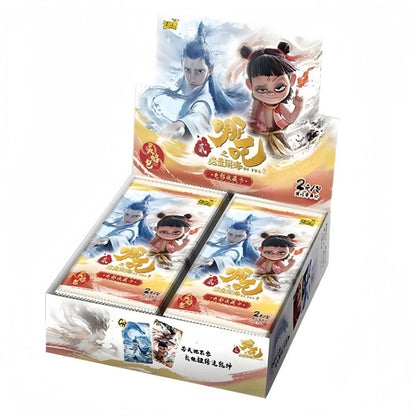 【直播鏈接】卡遊哪吒靈焰包两元包 哪吒卡片 正版授權 盲盒卡牌（默認代拆）