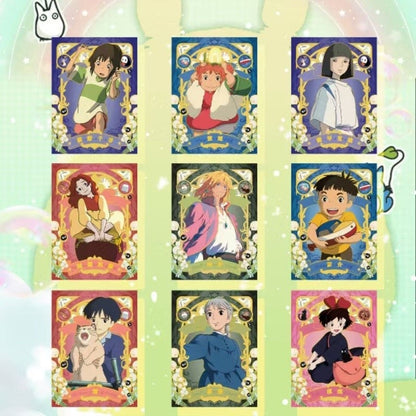 【僅限直郵】高集文創宮崎駿 遠方的旅行第一彈千與千尋龍貓波妞動漫卡牌盲盒